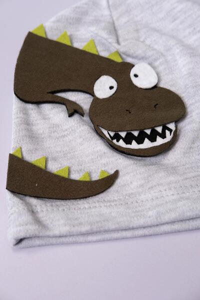 agugu Crocodile Patterned Children's Beanie