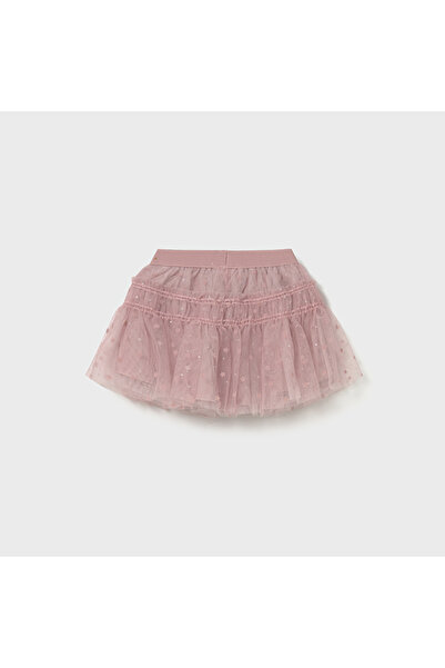 MAYORAL Baby Girl Glitter Layered Tulle Tutu Skirt Powder L26K2901
