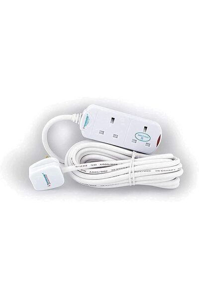 Terminatör Terminator Brand 2 Way UK Socket Power Extension - TPB 12 5M