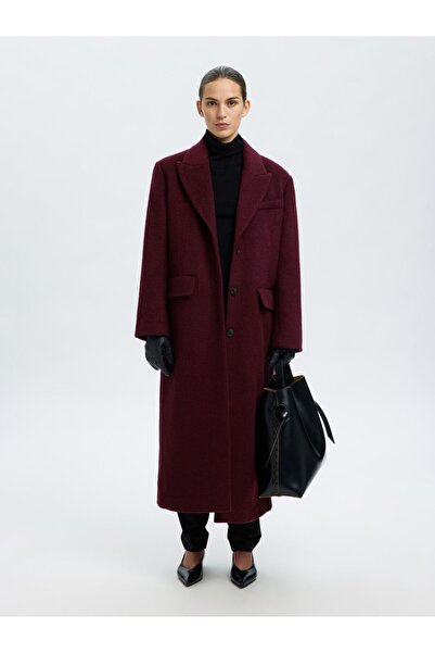 Selected Femme Mantel Wollmix