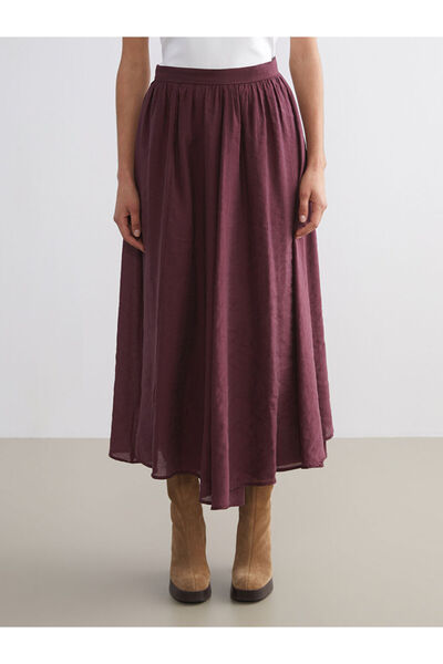 LC Waikiki Create Your Style from Uzg Store |   Elastic Waist Flared Skirt