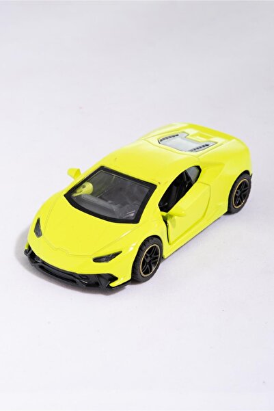 agugu لعبة سيارة رياضية خضراء من لامبورجيني قابلة للسحب والتحرير