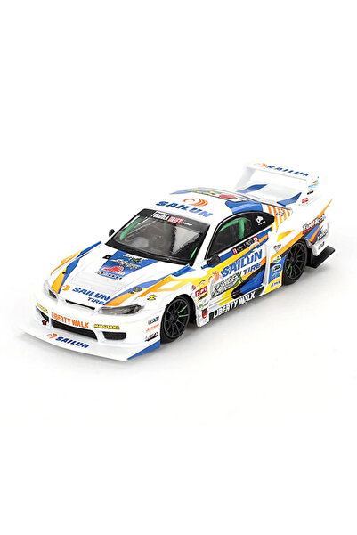TOYFEST ميني جي تي 1/64 نيسان LB-سوبر سيلهويت S15 سيلفيا 2023 فورمولا دريفت ا...