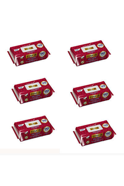 ISLAK MENDİL 90'LI 6 PAKET