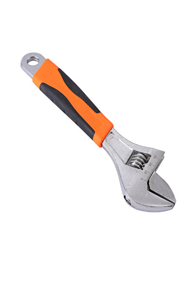 Lawazim مفتاح ربط قابل للتعديل - مفتاح ربط عالي التحمل مقاس 10 بوصات مع ضبط سريع ومقبض مطاطي - أداة DIY