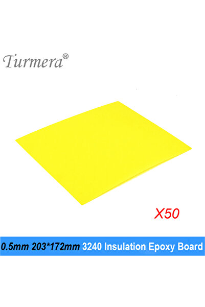 Choice3 50 قطعة من ألواح العزل الإيبوكسي Turmera 3240 بسمك 0.5 مم، 203 × 172 مم لبطاريات 3.2 فولت 280 أمبير/ساعة 320 أمبير/ساعة 310 أمبير/ساعة 90 أمبير/ساعة
