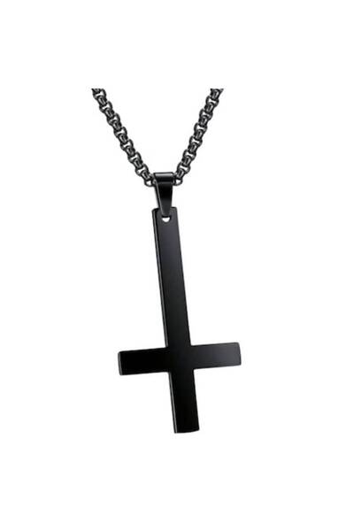 SYGGY - Colier cu pandantiv cruce inversată