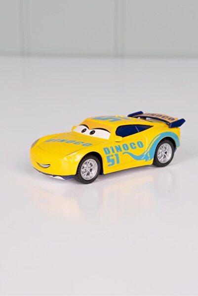 agugu سيارة لعبة معدنية صغيرة من نوع تشييك دروب باللون الأصفر