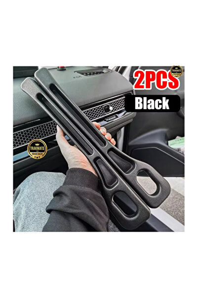 TRAKMATS %100 YÜKSEK KALİTE Ford Focus 3.5 2014-2015-2016-2017-2018 Araba Koltuk Kenar Organizer Çift Siyah