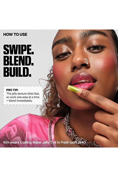 MILK King Makeup Jelly Tint Blush - Burst Poppy Pink 5g