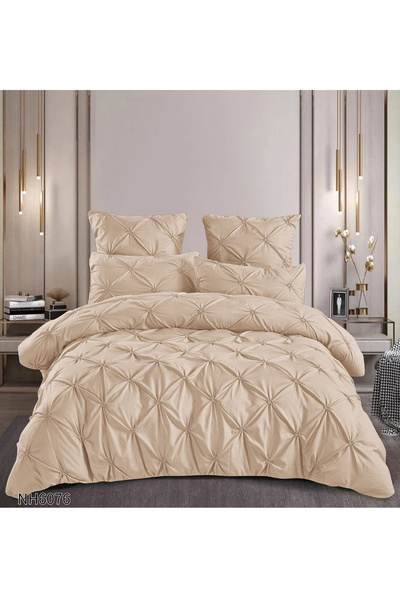 Primavara Double Bed Linen, Fine with Elastic, 6 pcs