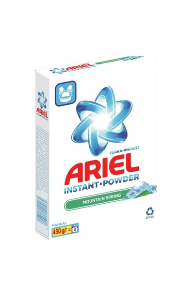 Ariel MOUNTAIN SPRING, DETERGENT MANUAL RUFE, 450G