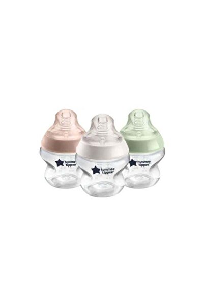 tommee tippee زجاجة كلوزر تو نيتشر 3×150 مل - متنوعة
