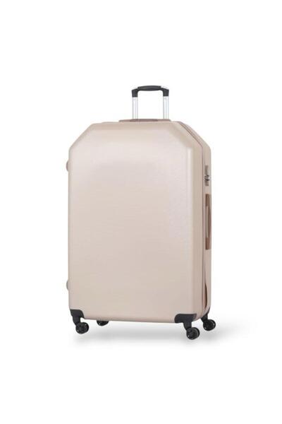 Red Sea Travel bag set - 5 pieces, including 3 trolley bags and 2 makeup bags - with flexible covers - and a fixed digital lock