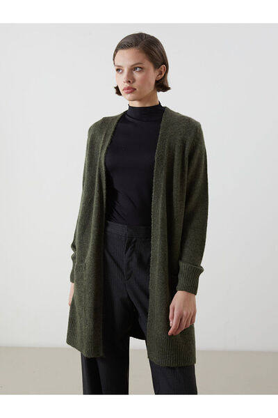 LC Waikiki Shawl Collar Women's Knitwear Cardigan
