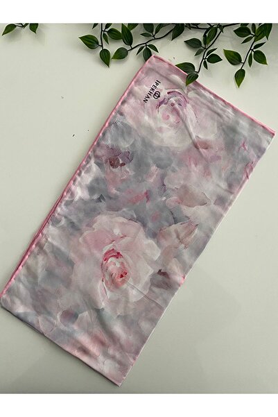 İpekhan Gülnihal Pattern Thin Cotton Scarf