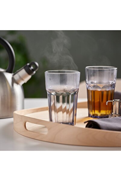 IKEA POKAL Glass, light purple, 35 cl