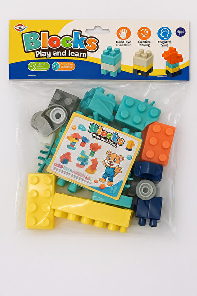 TSUMAB Blocks Play and Learn Set – Colorful Educational Building Toy for Kids