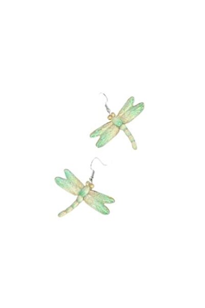 SYGGY Cercei Green Dragonfly, model libelula, verde pastel