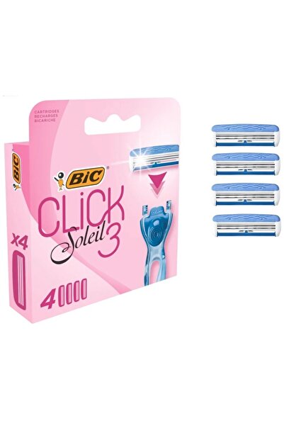 Bic BIC Soleil Click 3 Handle & 4 Blades Razor