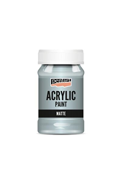 Pentart Acrylic Paint Matte 100ml Ice Blue
