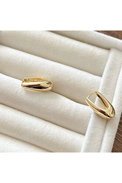 ATELİER GİZEM Xuping kararmaz 14k gold çelik kadın küpe