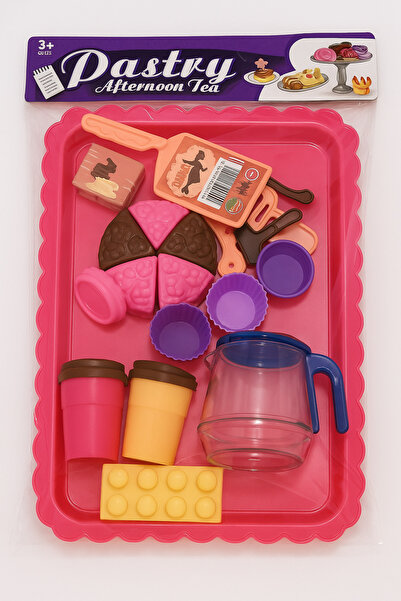 TSUMAB Pastry Afternoon Tea Play Set – Pretend Dessert & Tea Party Toy for Kids
