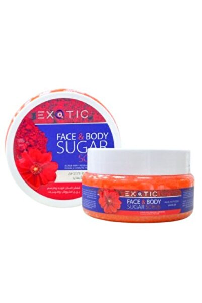 Exotic Exotic Saffron Sugar Scrub for Face and Body 300ml