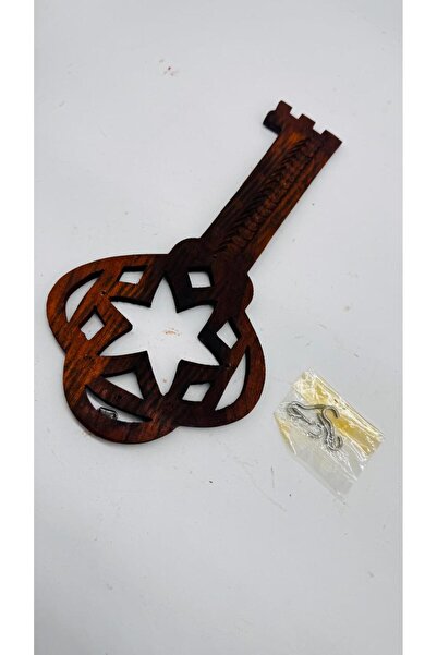 Generic Wooden Key Holder, Decorative Wall Hanging, Traditional Design, 10 Inch, Handmade Key Stand