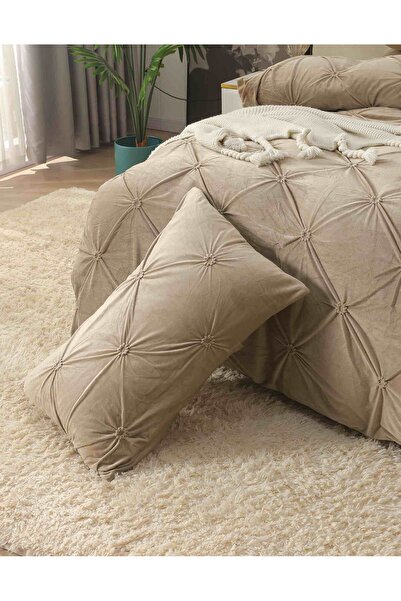 CHIRASO Velvet Pleated Linen, ELASTIC Sheet maximum 180x200cm, Duvet Cover 200x230, 2 Pillowcases