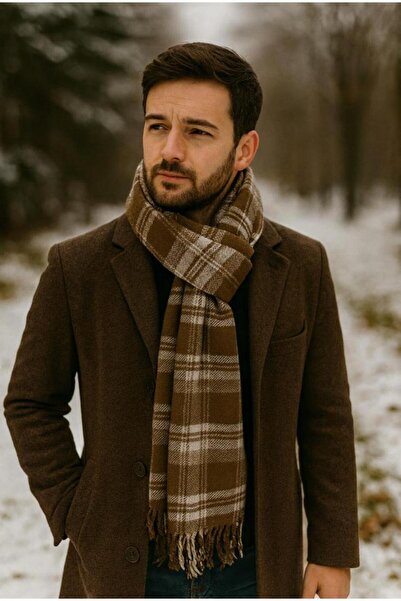 Wearflawless Men's Scarf, Winter Men's Scarf, Foulard, Father's Day Gift, Gift for Men