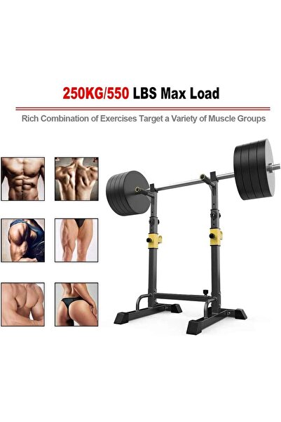lijiujia Gym Club Barbell Rack with Rack and Mobile Bench