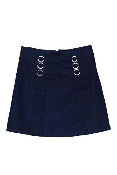 Vero Moda Fustă Gatsby Denim Albastră - XS, Albastru Închis, Bumbac 79