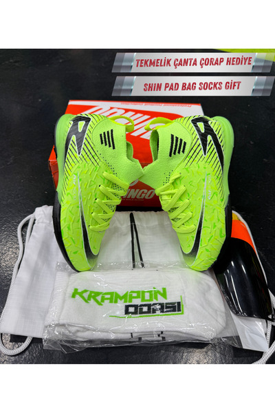 Krampon odası Pro Football Cleats Set of 3+Bag+Socks+Shin Guards