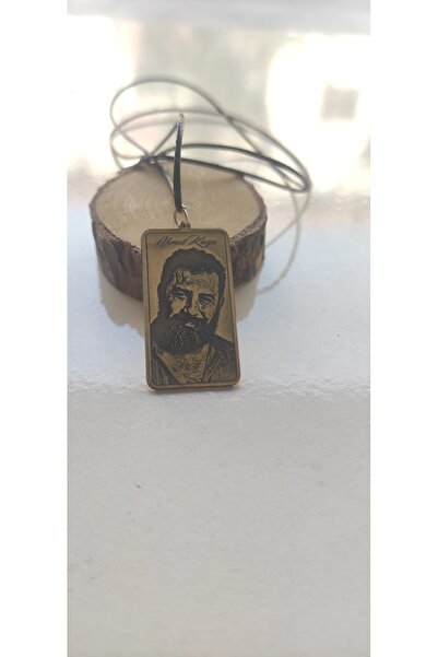 penakolik Ahmet Kaya Kolye Ahmet Kaya Künye Kolye Lazer Kazıma Sarı Pirinc