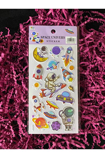 CRAFTBOXTR ملصقات/علامات شخصيات المجموعة الفلكية