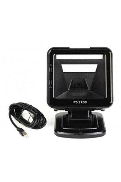 FrereConception Perkon Ps5700 2D Qr Code Wired USB Desktop Barcode Reader+Stand