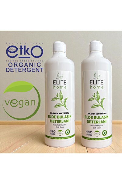 The Elite Home Organik ve Vegan Sertifikalı Elde Bulaşık Deterjanı 750 ml Por...