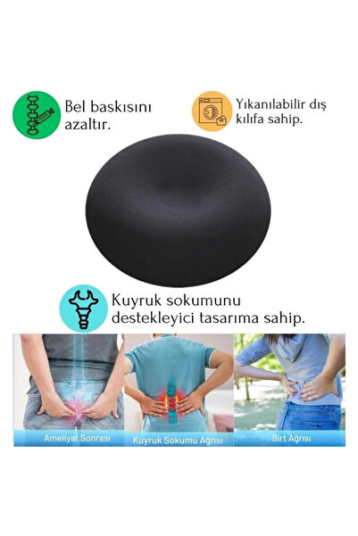Wiforte Ortopedik Oturma Simidi – , ve Kıl Dönmesi İçin Destekleyici Minder |
