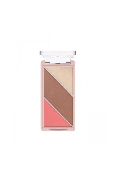 o.two.o باليت 3 في 1 بلاشر هايلايتر كنتور - 04