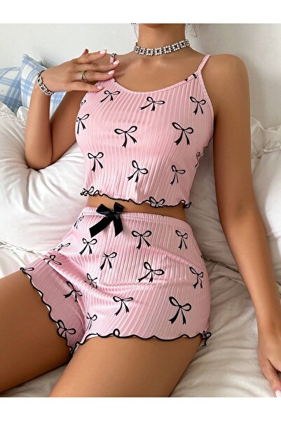 PAVİLYA SET DE PIZAMĂ CU MODEL DE PANGĂ