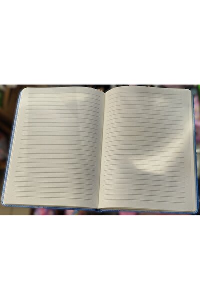 ada çanta kırtasiye Stitch Figured Water Cover A5 Size Multi-Purpose Lined Notebook Ad33418