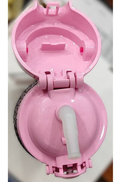 ada çanta kırtasiye Barbie-Shaped Plastic Water Bottle with Straw 550 ml Ad22004