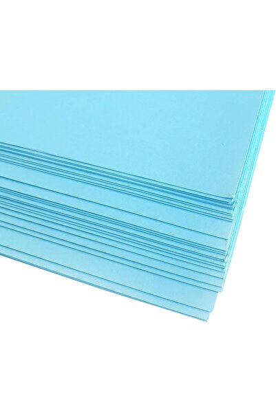 PHINDBOOKS ورق مقوى 70*100 سم - 200 جرام (أزرق فاتح) عبوة من 10 قطع