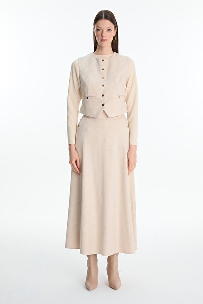 Zühre Vanilya Üçlü Kombin Takım TK-1355