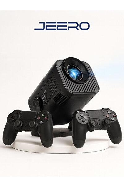 jeero Oyunlu Projeksiyon Cihazı Android 2 Kollu -20.000 Oyun -Türkçe Menü
