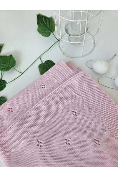 Baharda Nova Knitted Tricot Baby Blanket | Girls Boys Unisex