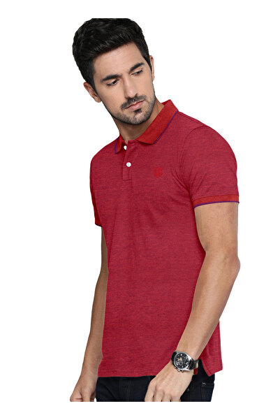 LAUREN SMITH Men’s Cotton Rich Polo T-shirt in Solid Colour