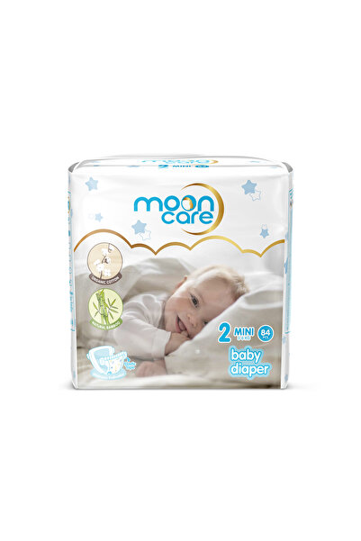 MOONCARE حفاضات جامبو للأطفال - صغيرة - 84 قطعة