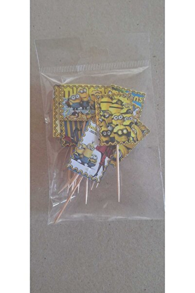 mutluanılarpartievi temalı 10lu mİNİON kürdan seti